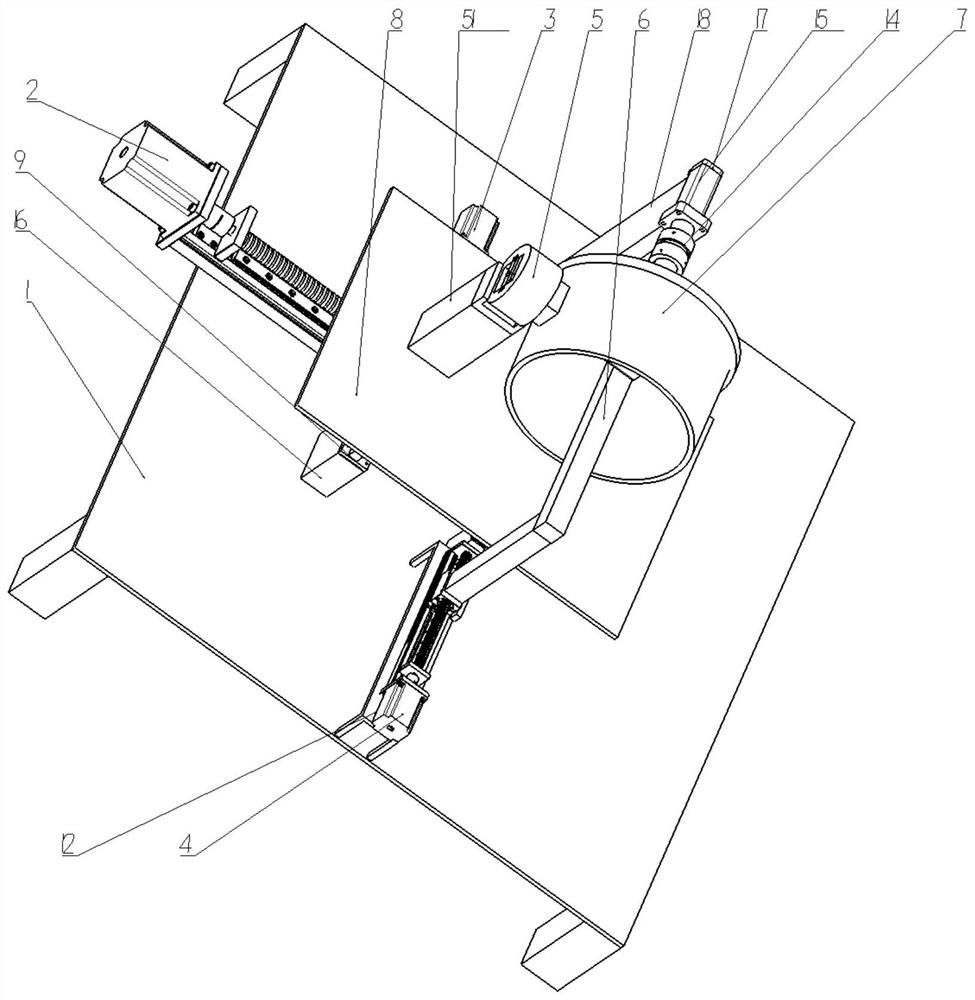 滾動輪胎胎面應(yīng)變分布和動態(tài)滑移率測試裝置及方法