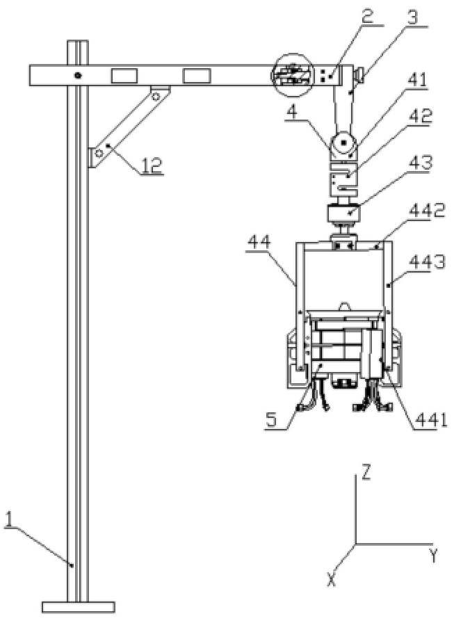 涵道風(fēng)扇多自由度測試裝置及其方法